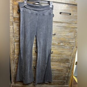 Stylish Gray Flared Pants